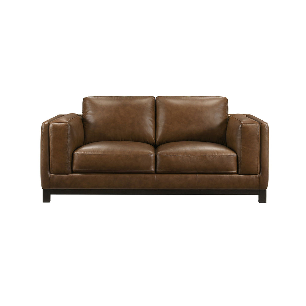 Sayer - Loveseat - Brown