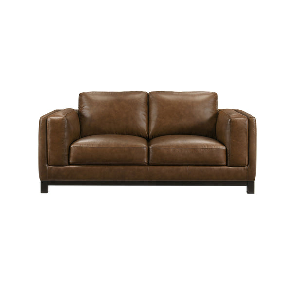 Sayer - Loveseat - Brown