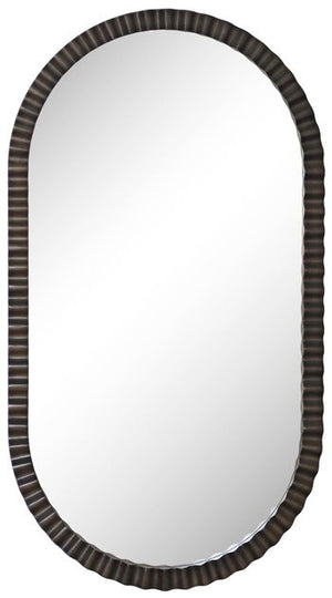 Clorington - Accent Mirror - Dark Brown