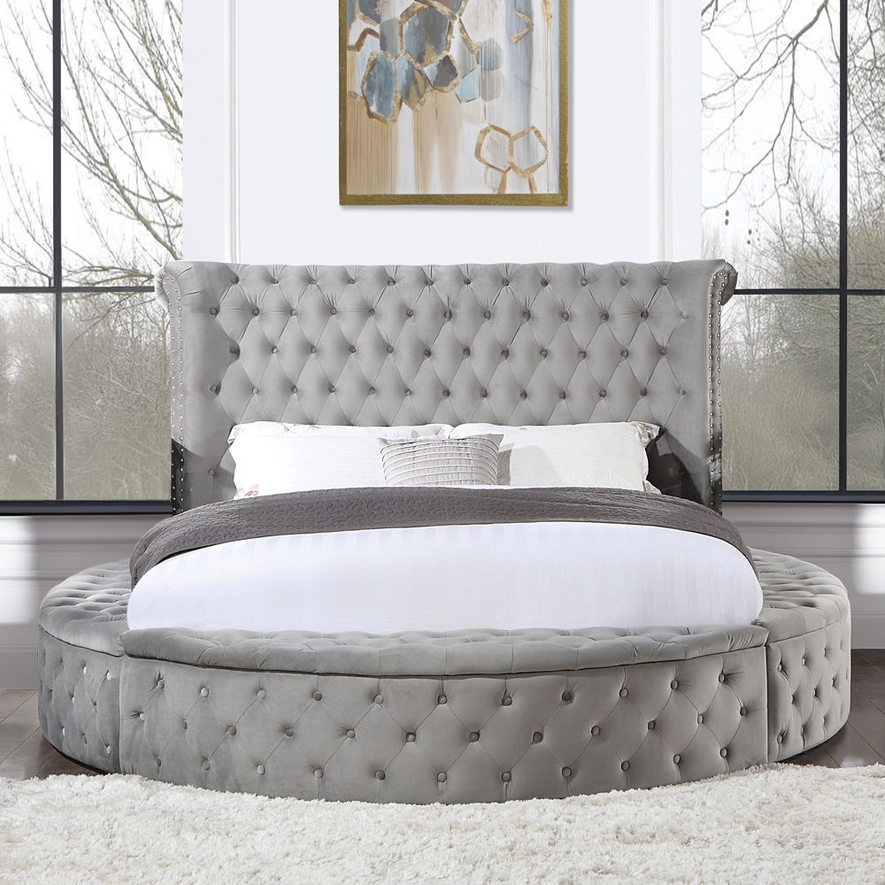 Gaiva - Bed Gray Queen