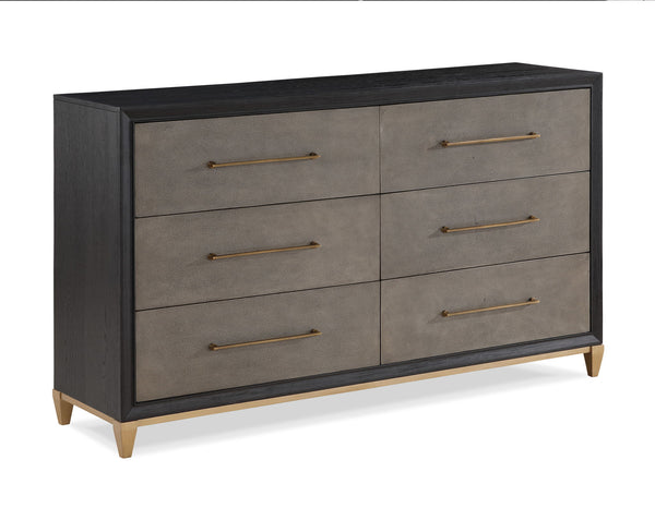 Payson - Dresser - Black / Gray