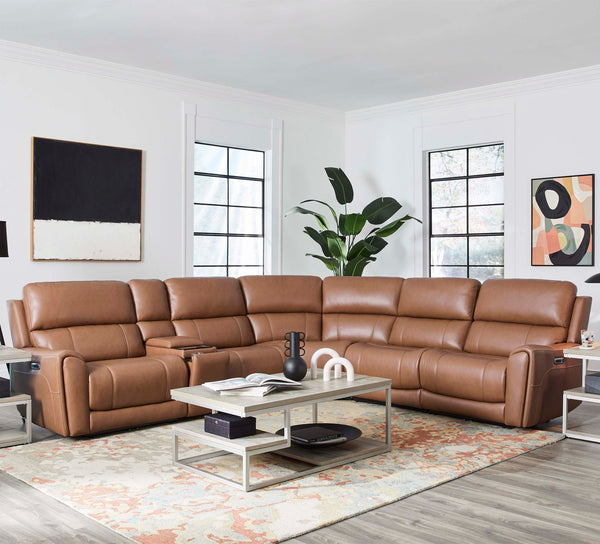 Hancock - Zero Gravity Power Reclining Sectional With Power Adjustable Headrests