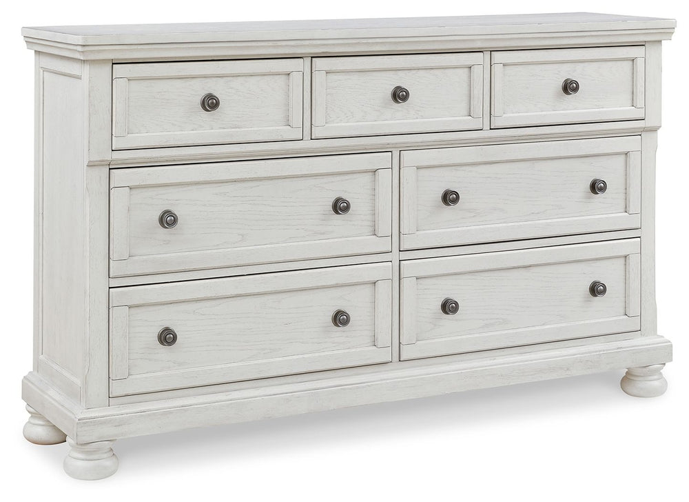 Robbinsdale - Dresser, Mirror - Antique White