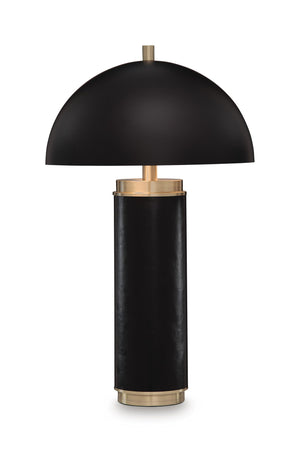 Lemland - Metal Table Lamp - Black / Gold Finish