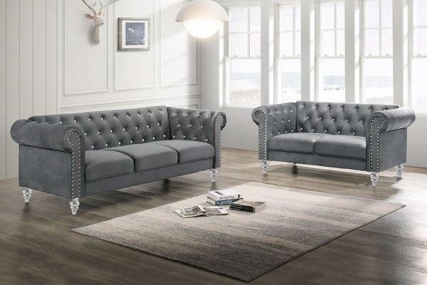 Emma Crystal - Sofa & Loveseat