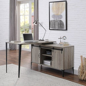 Zakwani - Writing Desk - 48" Gray Oak