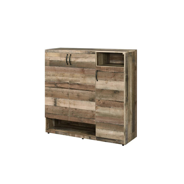 Howia - Shoe Cabinet - Rustic Gray Oak