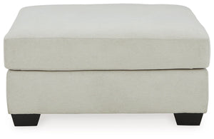 Lowder - Stone - Oversized Accent Ottoman