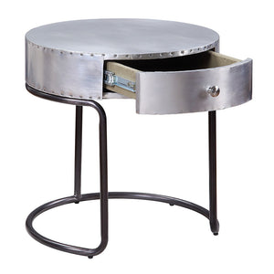 Brancaster - 21" End Table - Aluminum