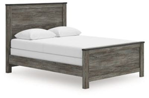 Frandern - Panel Bed Gray Twin None