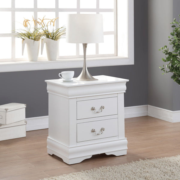 Louis Philippe - Nightstand White