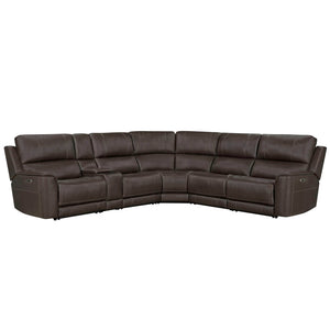 Easton - Power Reclining Sectional With Power Adjustable Headrests