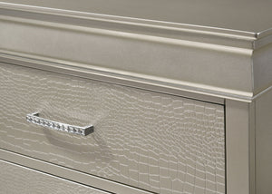 Amalia - Nightstand - Silver