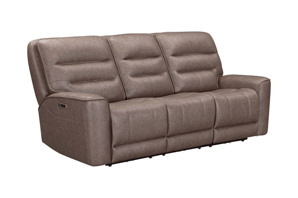 Lawson - Power Zero Gravity Triple Recline Sofa With DDT P2 - Sydney Brunette