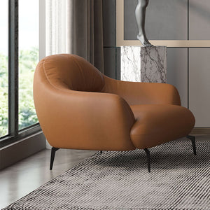 Leonia - Chair Cognac