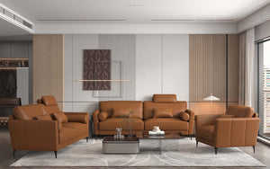 Tussio - Loveseat Saddle Tan