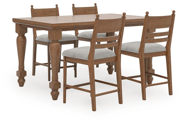 Greddinton - Counter Height Dining Table Set