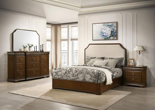 Garland - Bedroom Set Dark Brown