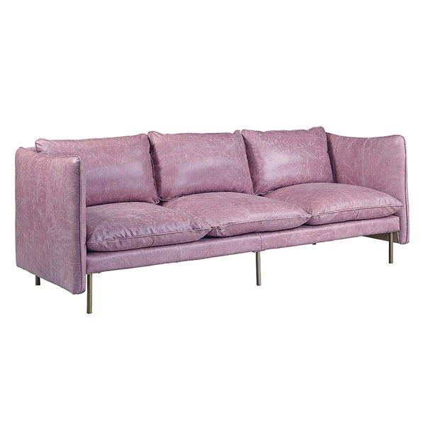 Metis - Sofa - Wisteria - Grain Leather