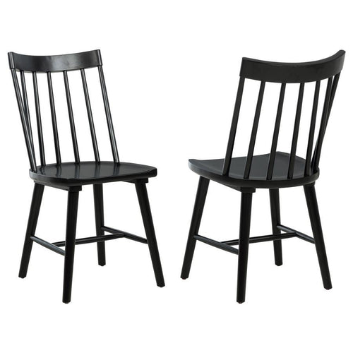 Middleton - Solid Wood Dining Side Chair (Set of 2) Black
