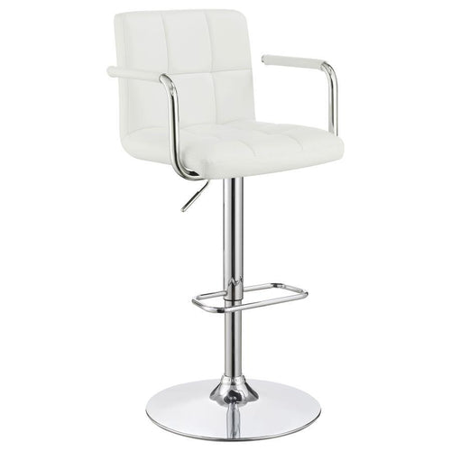Palomar - Adjustable Height Bar Stool White