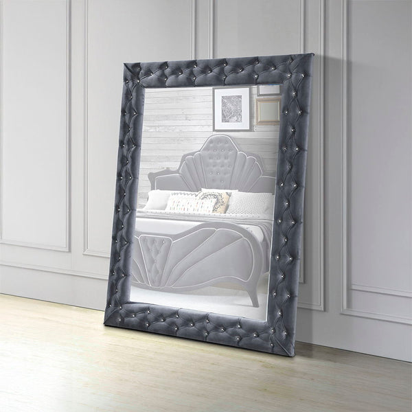 Dante - Accent Floor Mirror Gray