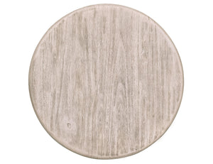 Sahara - End Table - Light Cream / Brown Caramel