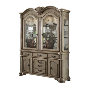 Chateau De Ville - Buffet & Hutch Antique White