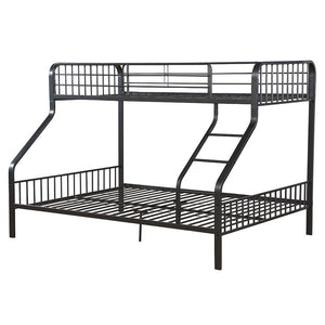 Caius - Twin Long/Queen Bunk Bed - Gunmetal