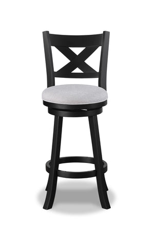 Kipper - Swivel Bar Stool (Set of 2) Gray