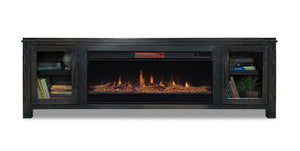 Tybee - 85-Inch Electric Fireplace TV Console - Clove