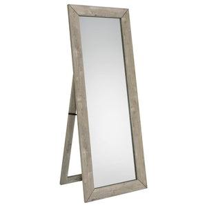 Cadence - Tempered Glass Full Length Mirror Gray