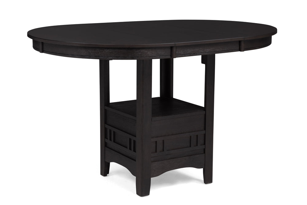 Hartwell - Counter Height Table - Charcoal Black
