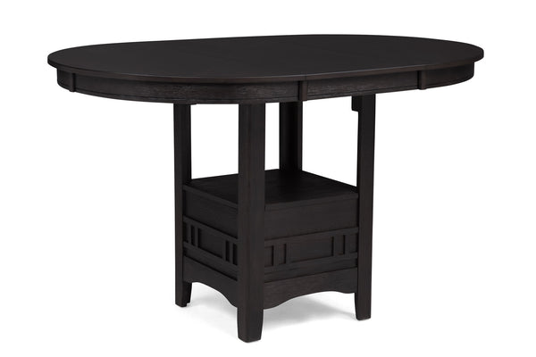 Hartwell - Counter Height Table - Charcoal Black