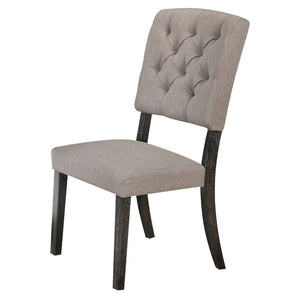 Bernard - Side Chair Weathered Gray Oak