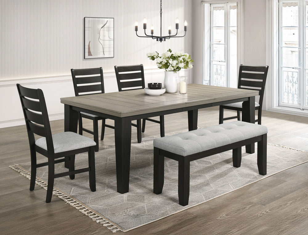 Bardstown - 6 Piece Dining Room Set - Light Gray