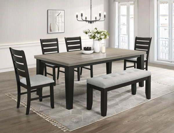 Bardstown - 6 Piece Dining Room Set - Light Gray