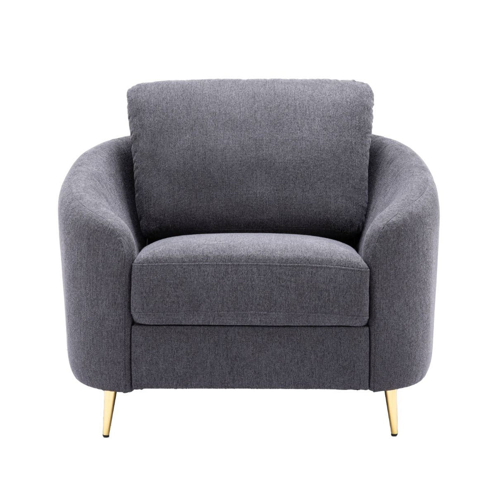 Yuina - Chair - Gray Linen