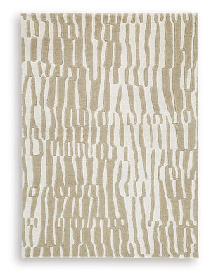 Corrbell - Rug Beige 5' x 7'