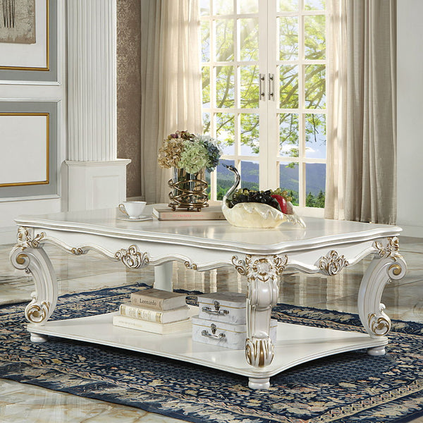 Vendome - Coffee Table Antique Pearl 50"W x 50"D x 22"H