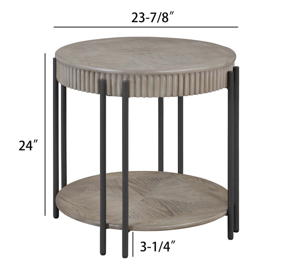 Providence - End Table - Light Brown