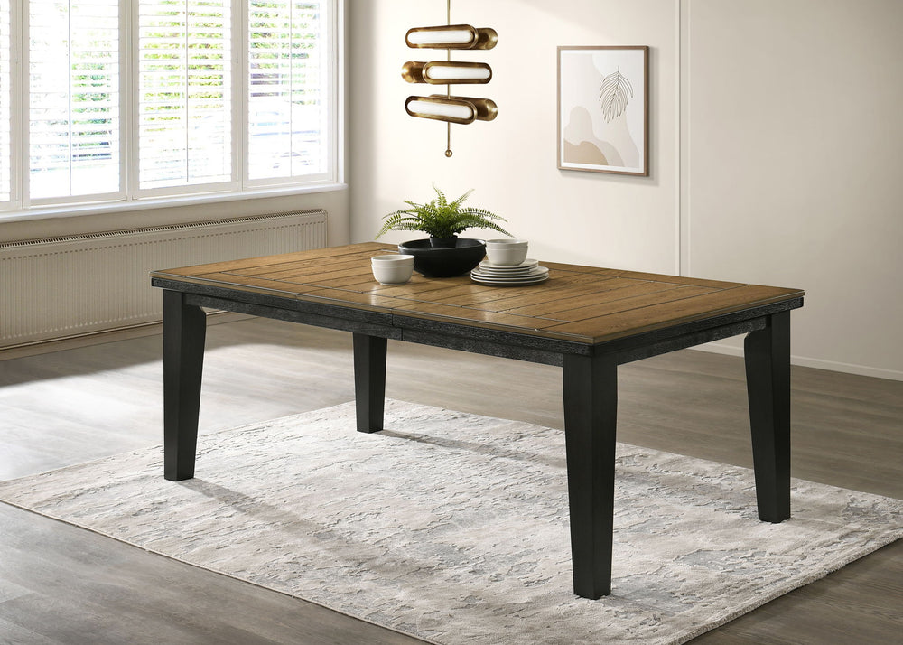 Bardstown - 6 Piece Dining Room Set - Wheat / Charcoal