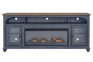 Americana - Fireplace TV Stand