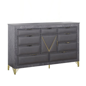 Symmetry - Dresser Dark Gray Dressers