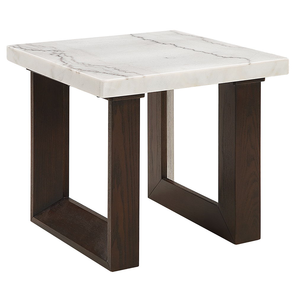 Edwyn - Table With Marble Top White Coffee Tables