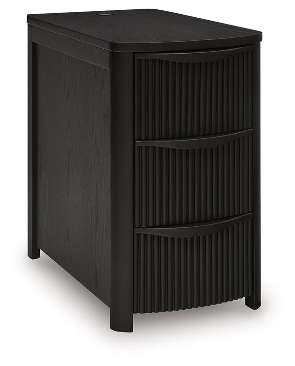 Camdill - Chair Side End Table Black