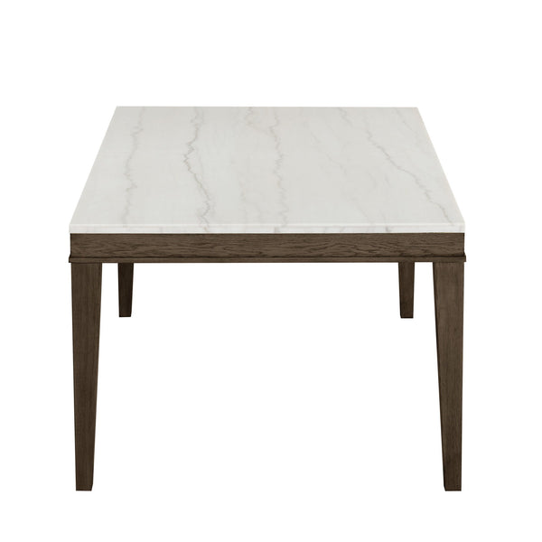 Essence - 70" Rectangle Dining Table With Marble Top