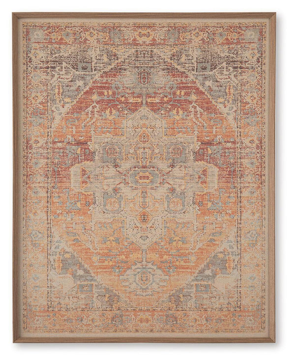 Kerrickson - Wall Art - Red / Orange / Blue