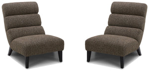 Scoop - Accent Chair (Set of 2) - Rocky Road