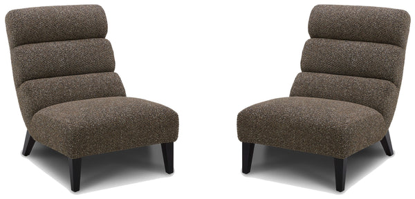 Scoop - Accent Chair (Set of 2) - Rocky Road